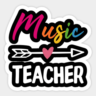 Music Teacher Sticker